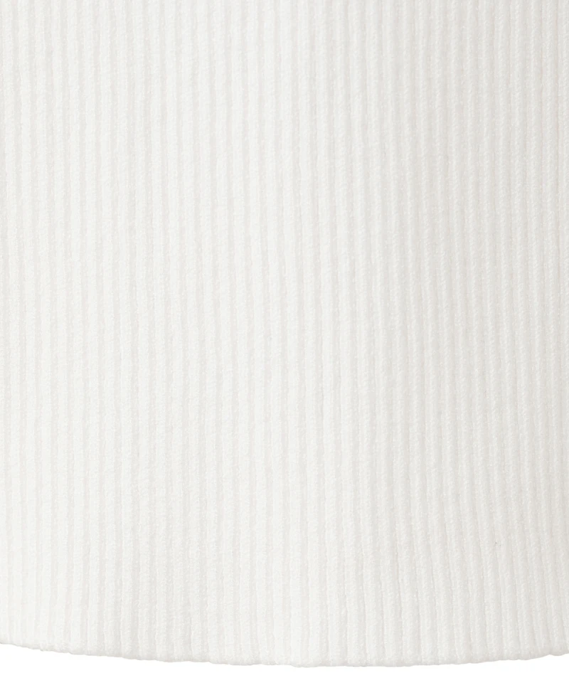 Mango Women's Buttoned Ribbed Top