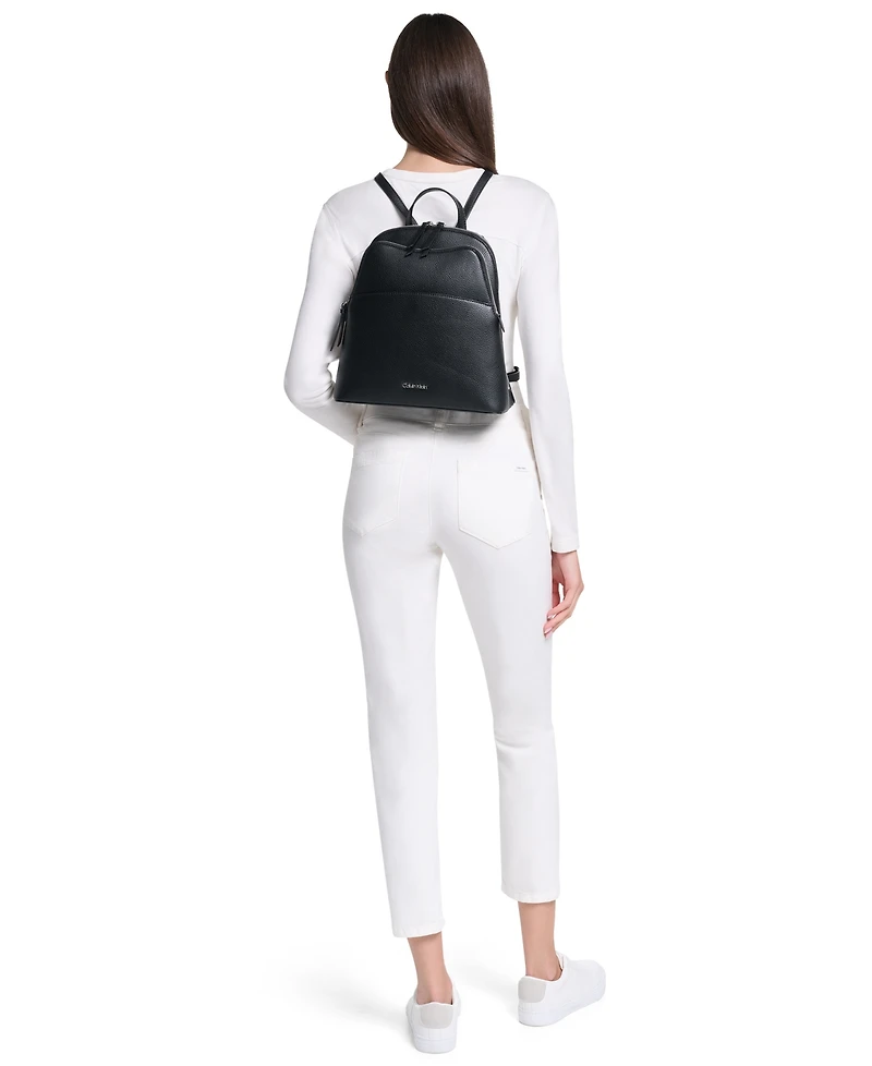 Calvin Klein Sylvie Multi-Pocket Backpack Messenger