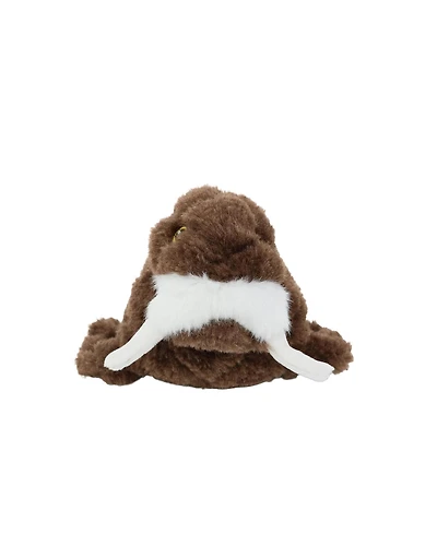 Mighty Jr Arctic Walrus 2 Pack, Durable Plush Squeaky Dog Toy