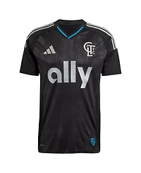 Adidas Men's Tim Ream Black Charlotte Fc 2025 Fortress Kit Replica Player Jersey