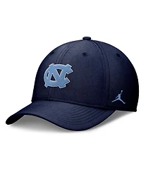 Jordan Men's Navy North Carolina Tar Heels Rise Swoosh Dri-fit Flex Hat