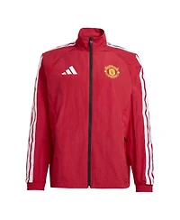 Adidas Men's Red Manchester United 2026 Full-Zip Anthem Jacket