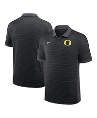 Nike Men's Black Oregon Ducks 2026 Early Season Coaches Sideline Victory Stripe Dri-fit Polo Shirt