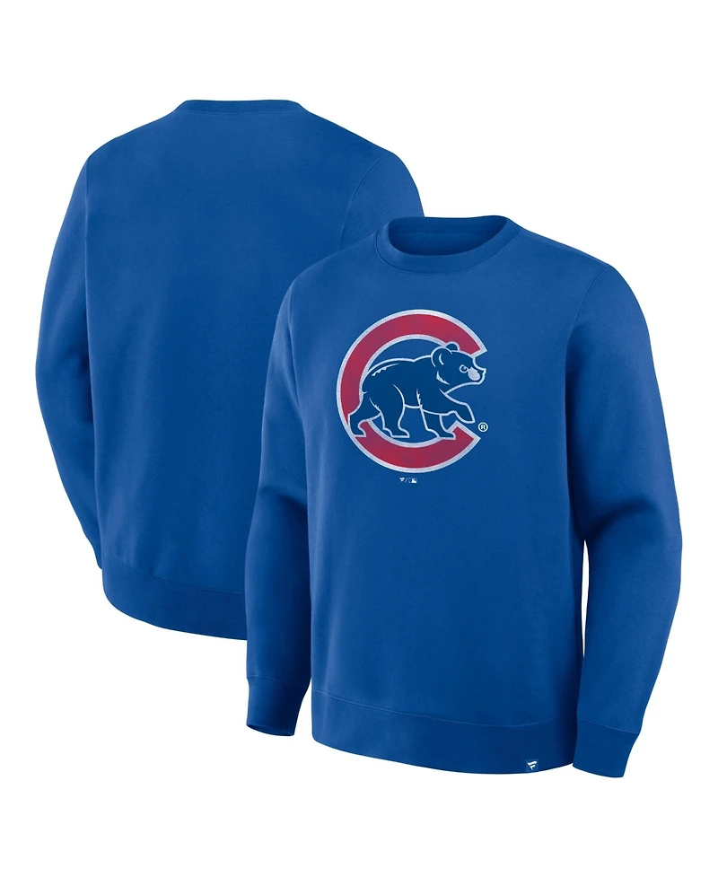 Fanatics Men's Royal Chicago Cubs Legacy Sweatshirt