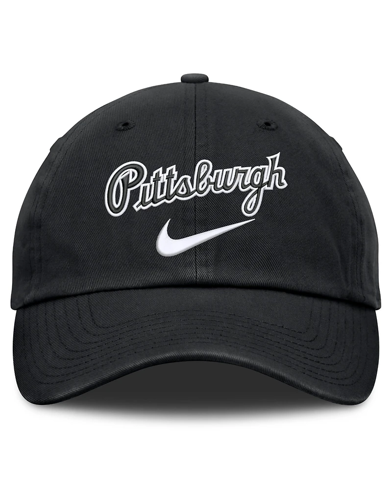 Nike Men's Black Pittsburgh Pirates Primetime Club Adjustable Hat