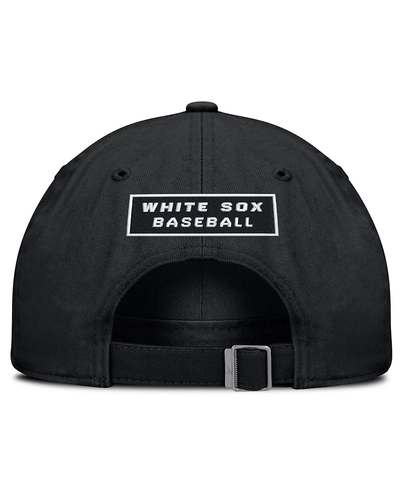 Nike Men's Black Chicago White Sox Primetime Club Adjustable Hat