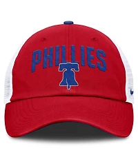 Nike Men's Red Philadelphia Phillies Primetime Club Adjustable Trucker Hat