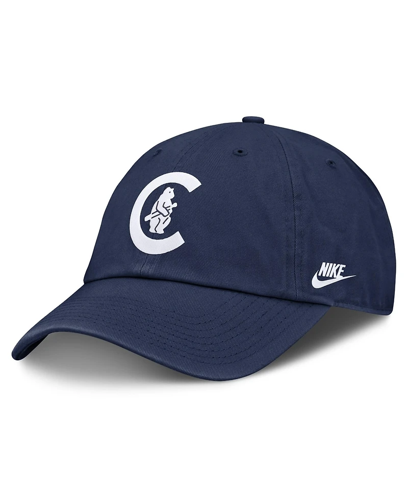 Nike Men's Navy Chicago Cubs Cooperstown Club Adjustable Hat