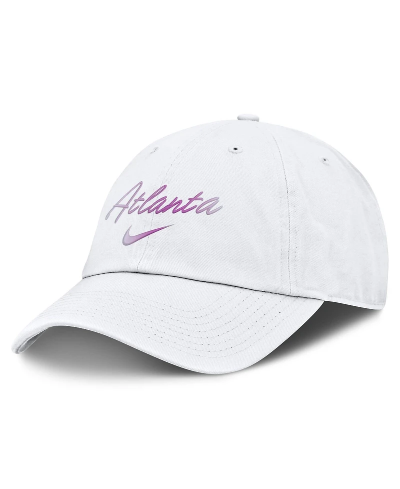 Nike Men's White Atlanta Braves Mother's Day Club Adjustable Hat