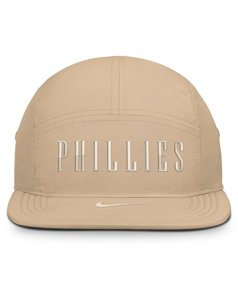 Nike Men's Khaki Philadelphia Phillies Fly Dri-fit Adjustable Hat