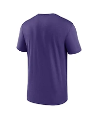 Nike Men's Purple Lsu Tigers Primetime Legend Kinetic Mantra Dri-fit T-Shirt
