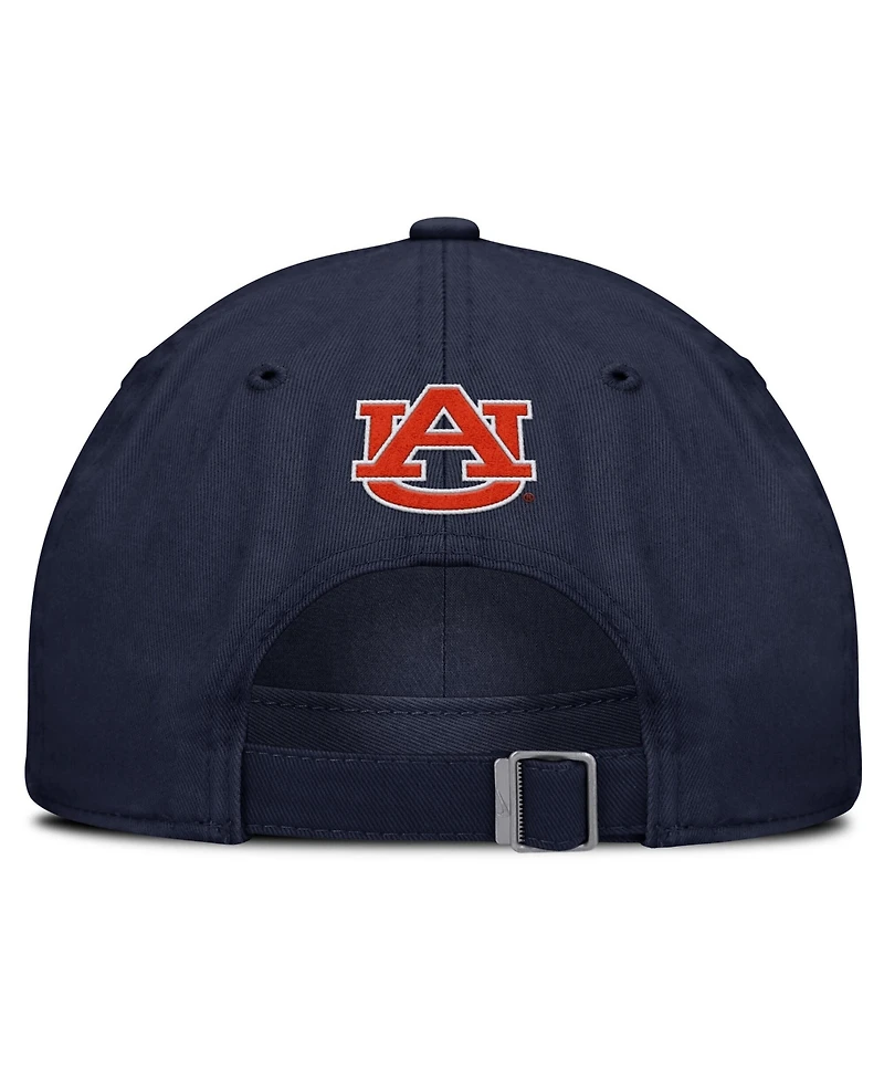 Nike Men's and Women's Navy Auburn Tigers Primetime Chant Club Adjustable Hat