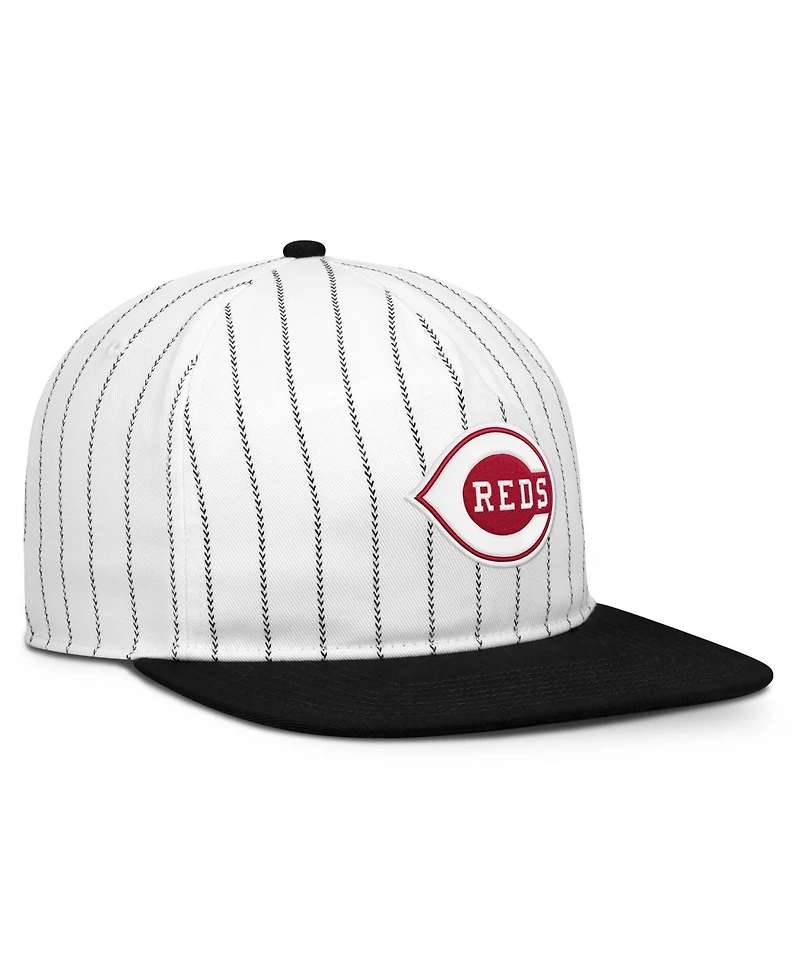 Nike Men's White/Black Cincinnati Reds Cooperstown Collection Pro Adjustable Hat
