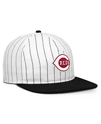 Nike Men's White/Black Cincinnati Reds Cooperstown Collection Pro Adjustable Hat