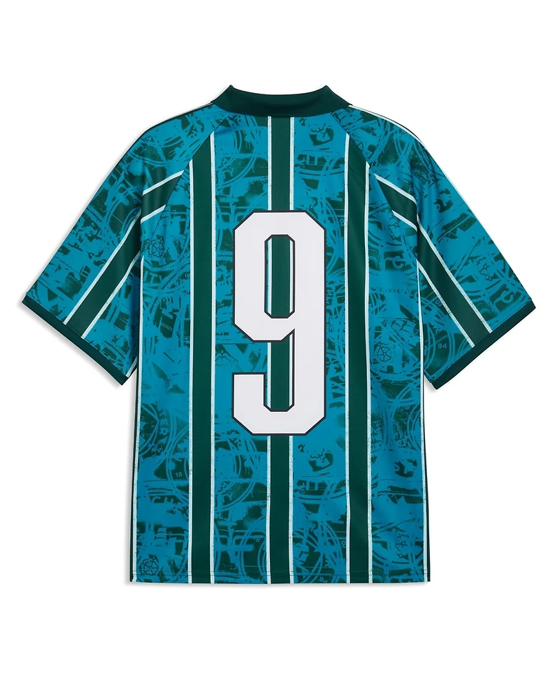 Puma Men's Turquoise Manchester City King Retro Fashion Jersey