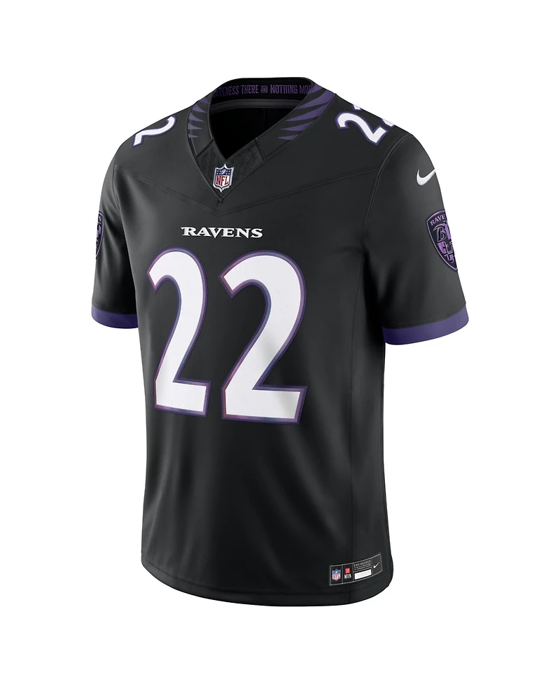 Nike Men's Derrick Henry Black Baltimore Ravens Alternate Vapor F.u.s.e. Stitched Limited Jersey