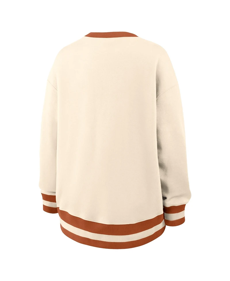 Nike Women's Texas Longhorns Legacy Phoenix Oversized Fleece Sweatshirt
