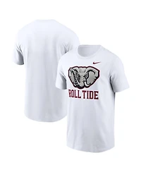 Nike Men's White Alabama Crimson Tide Primetime Logo Mantra T-Shirt