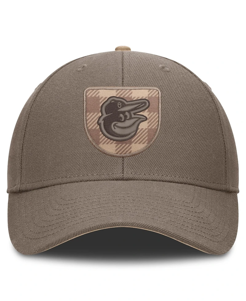 Nike Men's Brown Baltimore Orioles Statement Rise Adjustable Hat