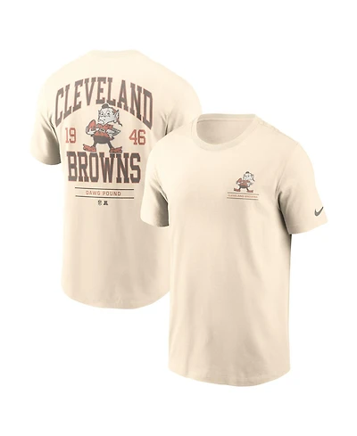 Nike Men's Natural Cleveland Browns Freestyle Essential T-Shirt