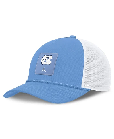Jordan Men's and Women's Carolina Blue North Carolina Tar Heels 2026 On-Field Gameday Rope Trucker Adjustable Hat