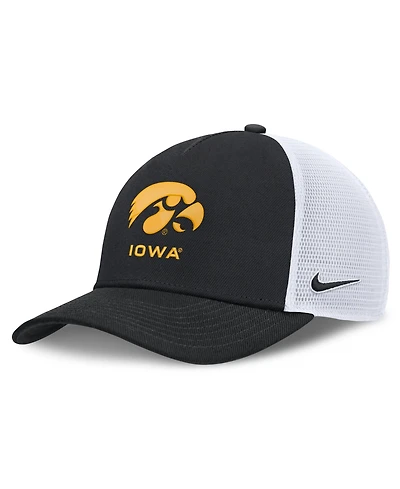 Nike Men's and Women's Black Iowa Hawkeyes 2026 On-Field Gameday Trucker Hat