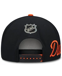 Fanatics Men's Orange/Black Anaheim Ducks Snapback Hat