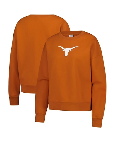 Champion Women's Texas Orange Longhorns Power Blend Sweatshirt