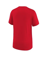 Nike Big Boys and Girls Red Buffalo Bills Icon Legend Dri-fit T-Shirt