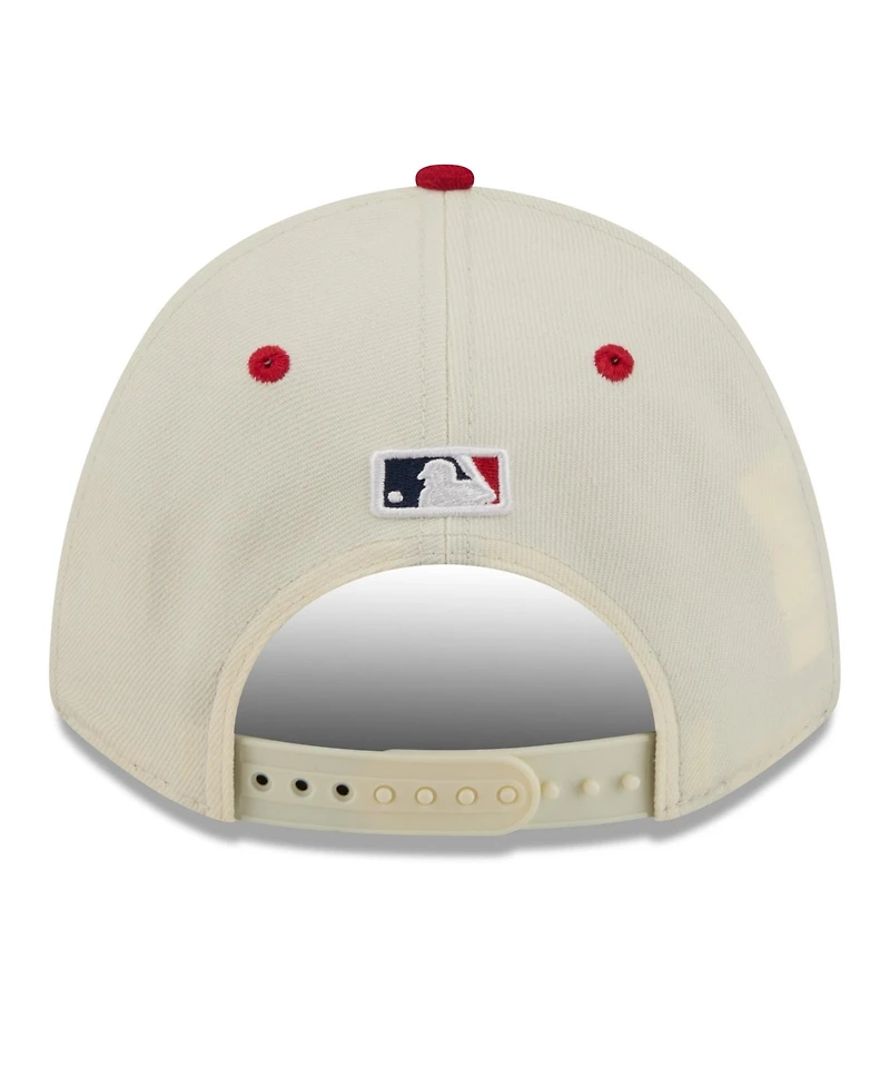 New Era Big Boys and Girls Cream/Red Pittsburgh Pirates Usa 250 9FORTY M-Crown Adjustable Hat