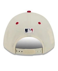 New Era Big Boys and Girls Cream/Red Cincinnati Reds Usa 250 9FORTY M-Crown Adjustable Hat