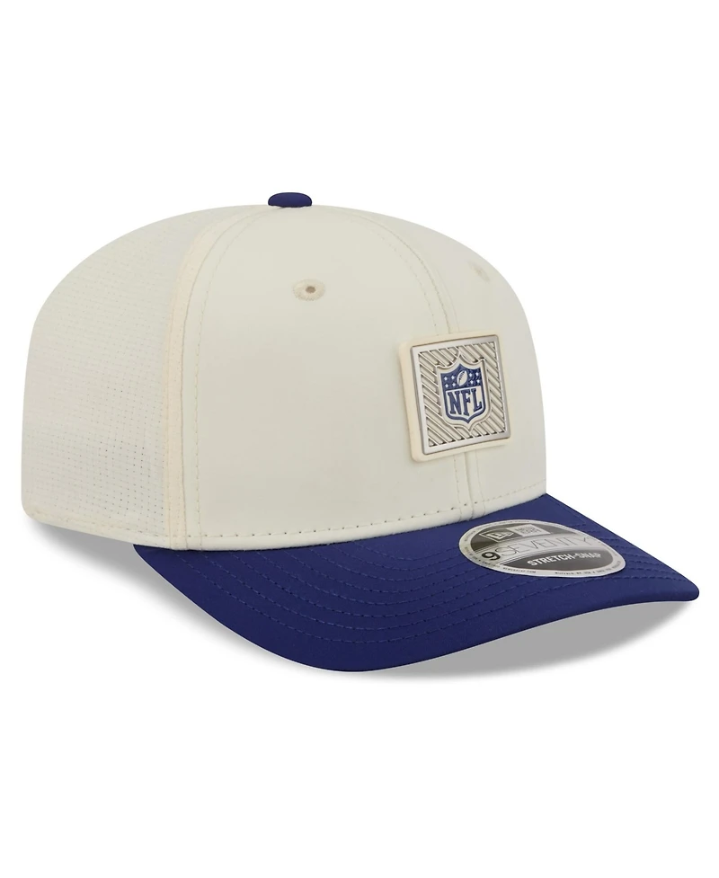 New Era Men's Cream/Navy Nfl 2026 Nfl Training Camp 9SEVENTY Adjustable Hat