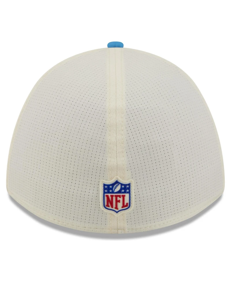 New Era Men's Cream/Powder Blue Los Angeles Chargers 2026 Nfl Training Camp 39THIRTY Flex Hat