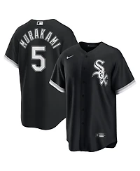Nike Men's Munetaka Murakami Black Chicago White Sox Alternate Replica Jersey