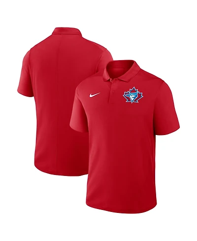 Nike Men's Red Toronto Blue Jays Alternate Victory Dri-fit Polo Shirt