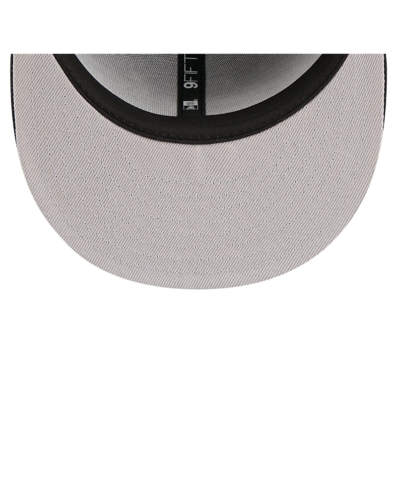 New Era Men's Black South Florida Bulls Team 9FIFTY Snapback Hat