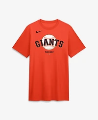 Nike Men's Orange San Francisco Giants Tri-Blend Logo T-Shirt