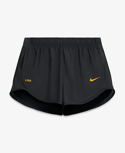 Nike Women's Lsu Tigers Tempo Mid-Rise Shorts, 3.1" Inseam Shorts