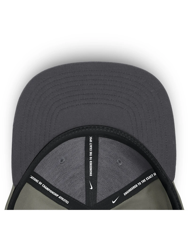 Nike Men's Olive Detroit Tigers Pro Dri-fit Snapback Hat