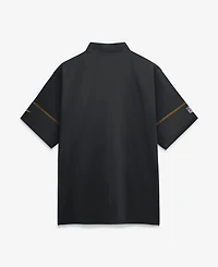 Nike Men's Black Pittsburgh Steelers Sideline Short Sleeve Quarter-Zip Coaches Jacket