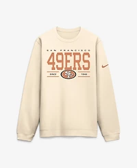 Nike Men's Natural San Francisco 49ers Always Reppin' Club Sweatshirt
