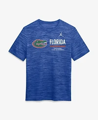 Jordan Men's Royal Florida Gators Sideline Velocity Dri-fit T-Shirt