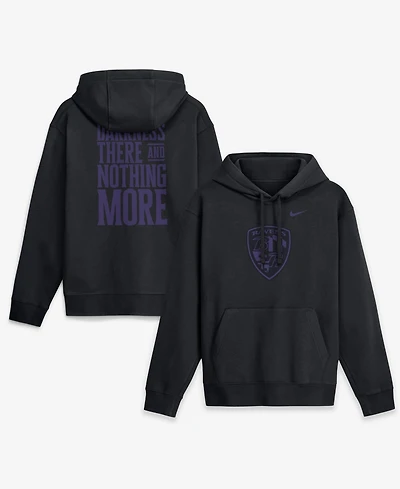 Nike Men's Black Baltimore Ravens Backfield Disruptor Club Fleece Hoodie