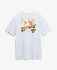 Fanatics Men's White New York Knicks 2026 Nba Finals Champions Big & Tall Hometown T-Shirt