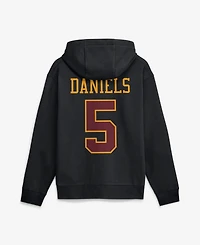 Nike Men's Jayden Daniels Black Washington Commanders Name & Number Hoodie