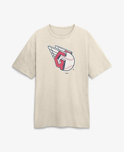 Fanatics Men's Cream Cleveland Guardians Stadium Slub T-Shirt