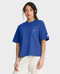Nike Women's Royal Kentucky Wildcats Legacy Pocket Boxy T-Shirt
