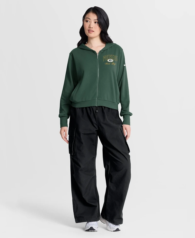 Nike Women's Green Bay Packers Primetime Full-Zip Hoodie