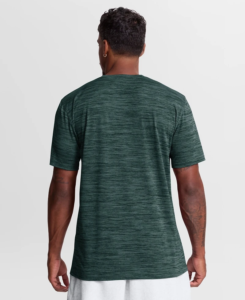 Nike Men's Green Michigan State Spartans Sideline Velocity Dri-fit T-Shirt