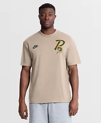 Nike Men's Sand Green Bay Packers Night Primary Max90 T-Shirt
